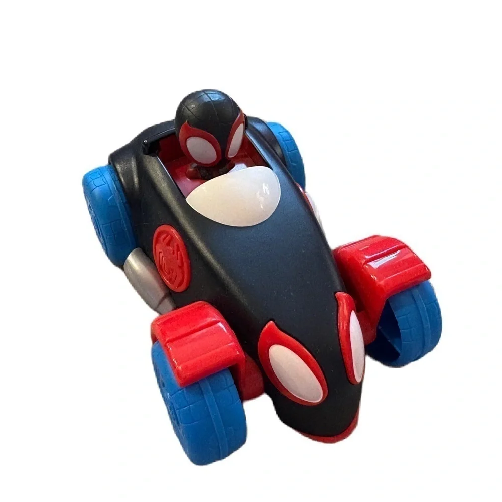 Spidey and His Amazing Friends Webbed Wheelies Spiderman Pull Back Car Marvel